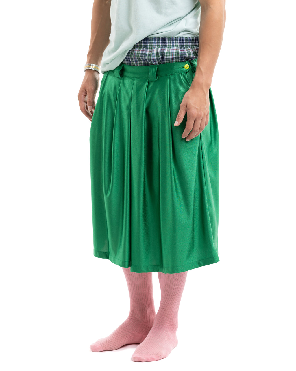 Green Peynter Shorts